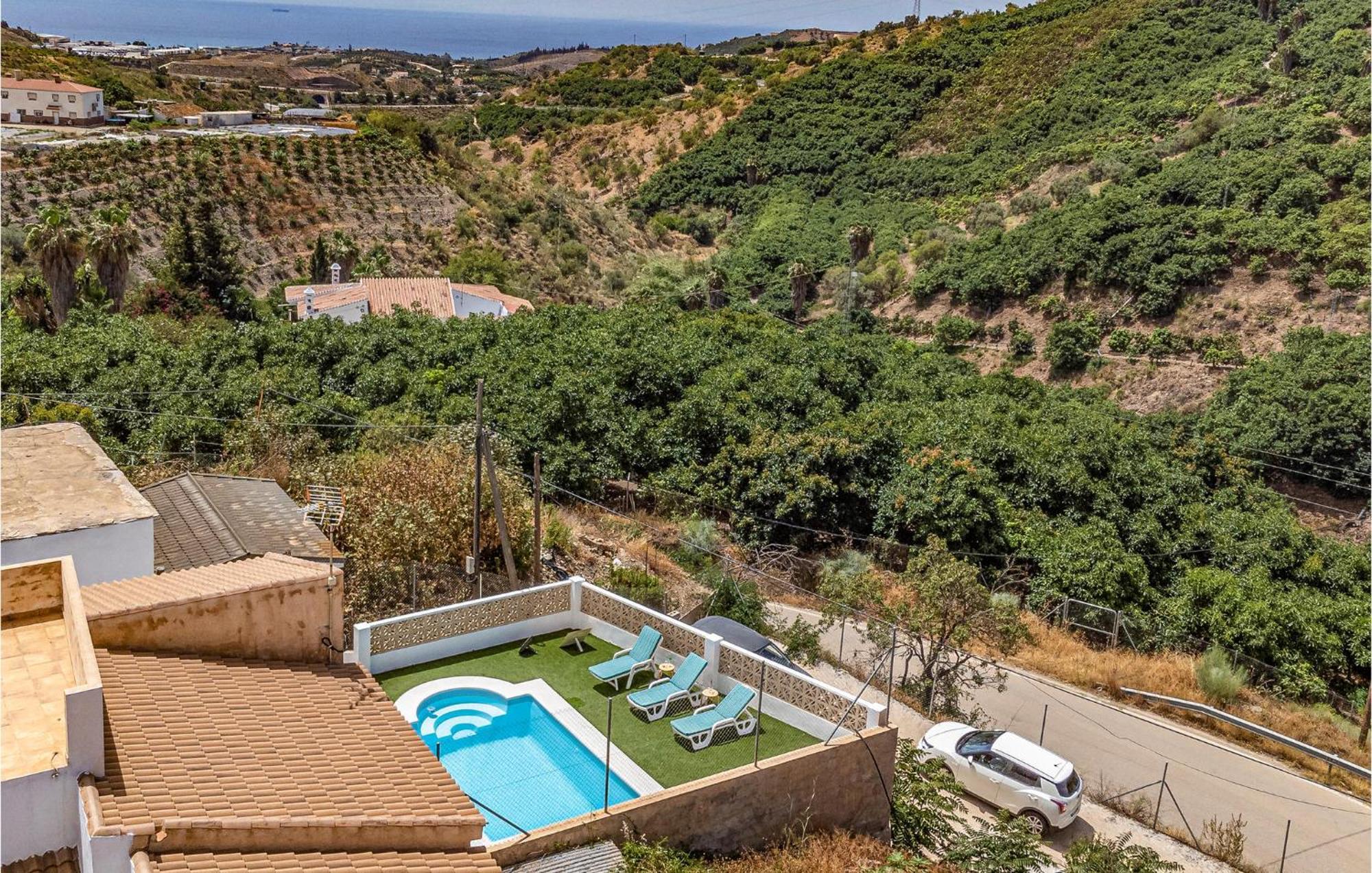 Gorgeous Home In Cajiz With Wifi Cajís Exterior foto